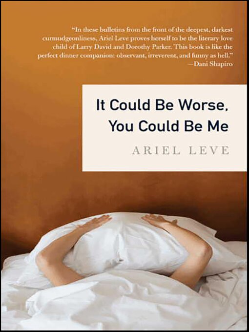 Cover image for It Could Be Worse, You Could Be Me